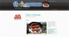 Desktop Screenshot of garniortensia.com